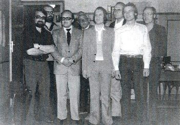 Mannschaft 1979 des Schachklubs Hietzing Wien