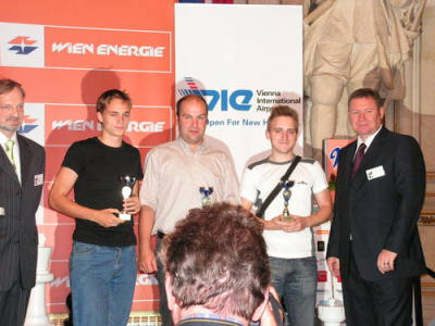 Johannes Kraft beim Vienna Chess Open